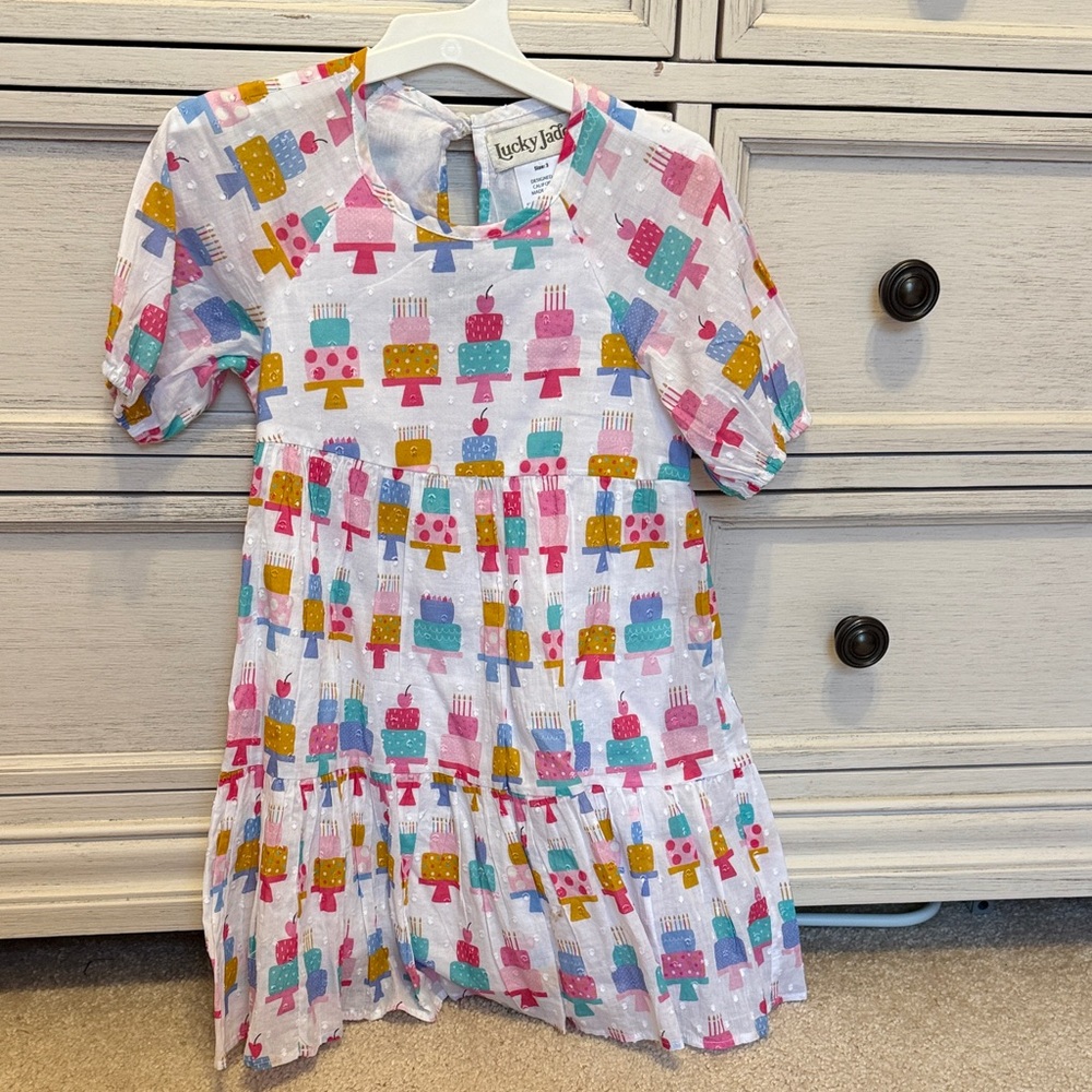 Colorful Birthday Cake Dress